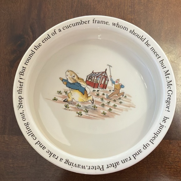 Peter Rabbit Plate & Bowl. - Picture 2 of 2